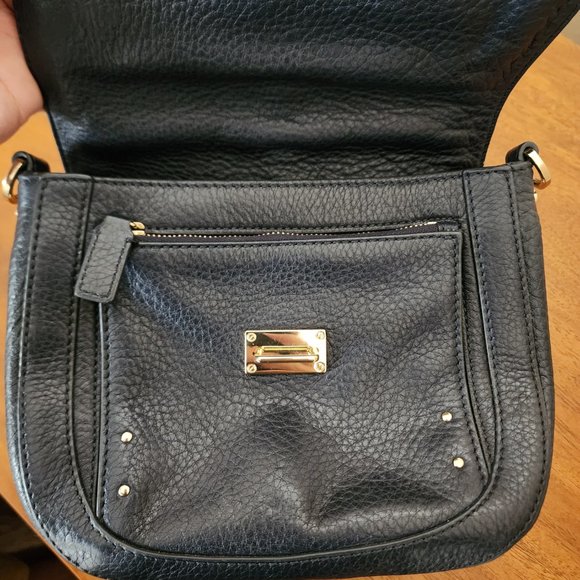 Tory Burch 797 Mini Satchel - Navy Blue - Picture 7 of 10